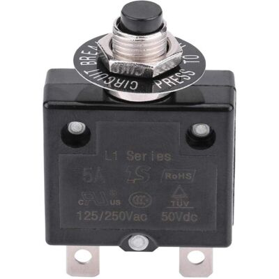 MOXIE Sjlerst – Disjoncteur Thermique 5a 8a 10a 15a 18a 20a 30a – Protection Contre Surcharges – Tension 125-250v Ac, 50v Dc – Réinitialisation Manuelle - Publicité MOXIE Sjlerst – Disjoncteur Thermique 5a 8a 10a 15a 18a 20a 30a – Protection Contre Surcharges – Tension 125-250v Ac, 50v Dc – Réinitialisation Manuelle - Publicité