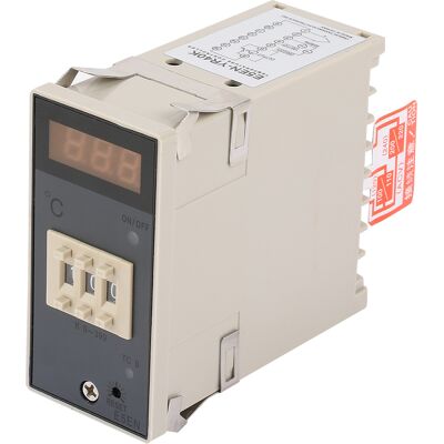 LBVIE Thermostat Numérique E5em, Régulateur De Température 0-399 Degrés Avec Thermocouple De Type K - Publicité LBVIE Thermostat Numérique E5em, Régulateur De Température 0-399 Degrés Avec Thermocouple De Type K - Publicité