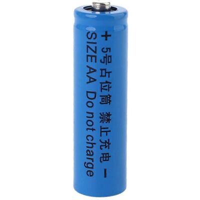 ALLAUVE Configuration De Fausse Batterie Pour Cellule Conductrice Cylindrique De Remplacement De Coque 14500 Lr6-aa- - Publicité ALLAUVE Configuration De Fausse Batterie Pour Cellule Conductrice Cylindrique De Remplacement De Coque 14500 Lr6-aa- - Publicité