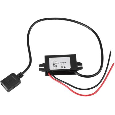 MOXIE Dc-dc Adaptateur Abaisseur 12v / 24v À Usb 5v 3a Convertisseur Convertisseur Étanche Convertisseurs De Câble - Publicité MOXIE Dc-dc Adaptateur Abaisseur 12v / 24v À Usb 5v 3a Convertisseur Convertisseur Étanche Convertisseurs De Câble - Publicité
