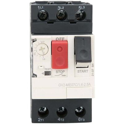 OEM Disjoncteur De Protection Moteur Gv2-me07c Commutateur De Protection Moteur 1.6 2.5a-crezuo - Publicité OEM Disjoncteur De Protection Moteur Gv2-me07c Commutateur De Protection Moteur 1.6 2.5a-crezuo - Publicité