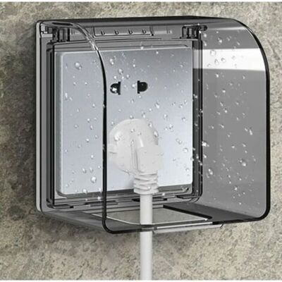 OEM Royaluxe-sortie Couvercle Childproof 86 Modèle Universel Boîtier De Prise Étanche Prises Extérieures Étanches Pour Interrupteur 12.2×10.8×7.3 Cm - Publicité OEM Royaluxe-sortie Couvercle Childproof 86 Modèle Universel Boîtier De Prise Étanche Prises Extérieures Étanches Pour Interrupteur 12.2×10.8×7.3 Cm - Publicité