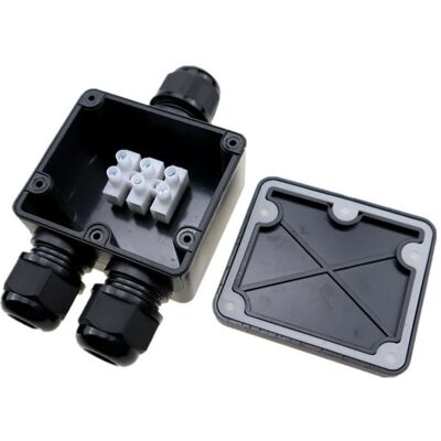 MOXIE 2 Pièces Boîte De Jonction Étanche Ip68, Boite De Derivation Etanche Exterieur, Boîtier De Connecteur De Câble 3 Voies Connexions Pour Câble Ø5mm-9mm, C - Publicité MOXIE 2 Pièces Boîte De Jonction Étanche Ip68, Boite De Derivation Etanche Exterieur, Boîtier De Connecteur De Câble 3 Voies Connexions Pour Câble Ø5mm-9mm, C - Publicité