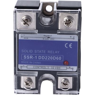 OEM Relais À Semi-conducteurs Dc Vers Monophasé Entrée 3-32vdc 5-220vdc Charge Ssr Pour Système De Contrôle 60a-crezuo - Publicité OEM Relais À Semi-conducteurs Dc Vers Monophasé Entrée 3-32vdc 5-220vdc Charge Ssr Pour Système De Contrôle 60a-crezuo - Publicité