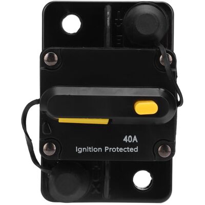 OEM Disjoncteur Auto-réarmable 40a Dc12-42v Avec Capot Étanche, Disconnecteur Électrique-dou - Publicité OEM Disjoncteur Auto-réarmable 40a Dc12-42v Avec Capot Étanche, Disconnecteur Électrique-dou - Publicité