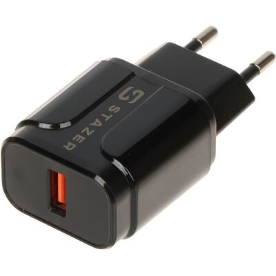 OEM Chargeur Mural Usb 5v/3a/usb-quick3.0/b Stazer - Publicité OEM Chargeur Mural Usb 5v/3a/usb-quick3.0/b Stazer - Publicité