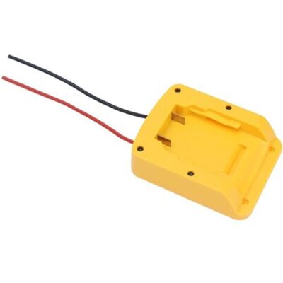 OEM Adaptateur De Batterie Lithium 14.4v 18v 20v Avec Connecteur, Câble 12awg Et Interrupteur - Publicité OEM Adaptateur De Batterie Lithium 14.4v 18v 20v Avec Connecteur, Câble 12awg Et Interrupteur - Publicité