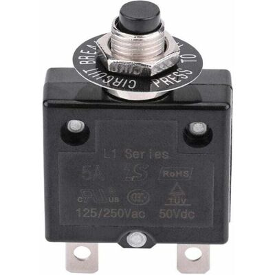OEM Disjoncteur 5a Interrupteur Thermique De Rinitialisation En Option, 125-250v Ac 50v Dc Disjoncteur Bouton-poussoir De Protection Contre Les Surcharges De Courant-dou - Publicité OEM Disjoncteur 5a Interrupteur Thermique De Rinitialisation En Option, 125-250v Ac 50v Dc Disjoncteur Bouton-poussoir De Protection Contre Les Surcharges De Courant-dou - Publicité