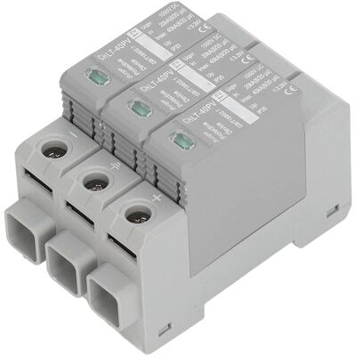 WEYTOLL Parafoudre Sûr De Haute Précision Dc1000v De Dispositif De Protection Contre Les Surtensions Photovoltaïques 3p - Publicité WEYTOLL Parafoudre Sûr De Haute Précision Dc1000v De Dispositif De Protection Contre Les Surtensions Photovoltaïques 3p - Publicité