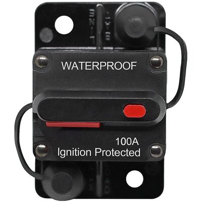 OEM Disjoncteur De Voiture 30a - 150a, Dc 12v - 48v Disjoncteur Étanche Avec Réinitialisation Manuelle Pour Moteur Auto Voiture Marine Bateau Vélo Stéréo Audio, 100a - Publicité OEM Disjoncteur De Voiture 30a - 150a, Dc 12v - 48v Disjoncteur Étanche Avec Réinitialisation Manuelle Pour Moteur Auto Voiture Marine Bateau Vélo Stéréo Audio, 100a - Publicité