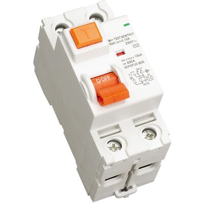DELKEVIC Disjoncteur De Fuite Id Rccb Ménage 220 V Protection Contre Les Fuites Triphasées 32a63a Avec Disjoncteur À Interrupteur D'Air (2p) - Publicité DELKEVIC Disjoncteur De Fuite Id Rccb Ménage 220 V Protection Contre Les Fuites Triphasées 32a63a Avec Disjoncteur À Interrupteur D'Air (2p) - Publicité