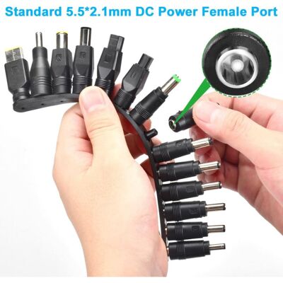 OEM Kit De Connecteur Universel Cc, Connecteur Pour Adaptateur Secteur, Assure La Compatibilité Avec Les Sources D'Alimentation Externes, Sûr Et Durable, Convient Aux Ordinateurs Portables, Etc. Publicité OEM Kit De Connecteur Universel Cc, Connecteur Pour Adaptateur Secteur, Assure La Compatibilité Avec Les Sources D'Alimentation Externes, Sûr Et Durable, Convient Aux Ordinateurs Portables, Etc. Publicité