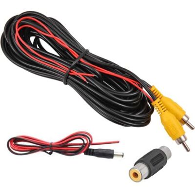 ABYSSE 20m Vidéo Cable Rallonge Rca Jack Câble Prise Phono Connecteur Plug Pour Recul Voiture Fil De Détection Rouge - Publicité ABYSSE 20m Vidéo Cable Rallonge Rca Jack Câble Prise Phono Connecteur Plug Pour Recul Voiture Fil De Détection Rouge - Publicité