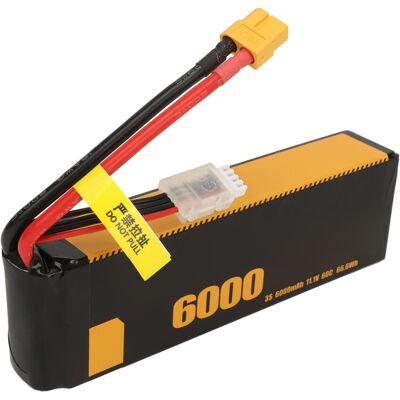 OEM Batterie Lithium-polymère 6000 Mah 11,1 V 60c Pour Modèles Réduits Télécommandés À L'Échelle 1/10 Et 1/8 - Publicité OEM Batterie Lithium-polymère 6000 Mah 11,1 V 60c Pour Modèles Réduits Télécommandés À L'Échelle 1/10 Et 1/8 - Publicité