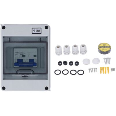 OEM Disjoncteur Mcb Pv, Boîtier De Combinaison, Interrupteur De Déconnexion 500v Dc Avec Distribution Étanche Ip65-crezuo - Publicité OEM Disjoncteur Mcb Pv, Boîtier De Combinaison, Interrupteur De Déconnexion 500v Dc Avec Distribution Étanche Ip65-crezuo - Publicité
