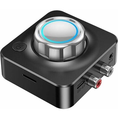ABYSSE Récepteur Bluetooth 5.0, Adaptateur Bluetooth Récepteur Audio Sans Fil De Voiture Avec Aptx-ll Faible Latence 3d Surround, 3,5mm Et Rca Pour Système Audio De Diffusion Musique Stéréo À Domicile - Publicité ABYSSE Récepteur Bluetooth 5.0, Adaptateur Bluetooth Récepteur Audio Sans Fil De Voiture Avec Aptx-ll Faible Latence 3d Surround, 3,5mm Et Rca Pour Système Audio De Diffusion Musique Stéréo À Domicile - Publicité