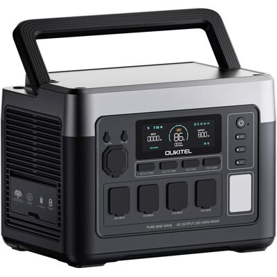 Centrale Électrique Portable - Oukitel - P1000 Plus - 1024wh - 1800w-générateur Solaire Ups 8 Ms - Publicité Centrale Électrique Portable - Oukitel - P1000 Plus - 1024wh - 1800w-générateur Solaire Ups 8 Ms - Publicité
