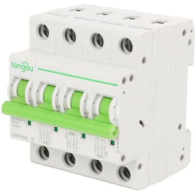 MIXHOME Disjoncteur Photovoltaïque Quadripolaire – Protection De Sécurité, Disjoncteur Miniature Mcb Fiable Et Stable 1000 V - Publicité MIXHOME Disjoncteur Photovoltaïque Quadripolaire – Protection De Sécurité, Disjoncteur Miniature Mcb Fiable Et Stable 1000 V - Publicité