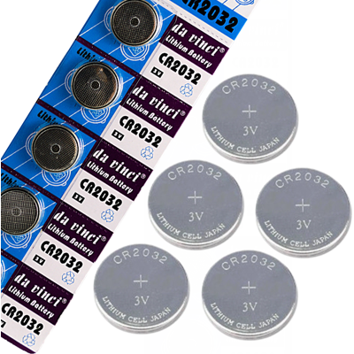 OEM Piles Au Lithium Cr2032 3v, Lot De 5, Blister - Publicité OEM Piles Au Lithium Cr2032 3v, Lot De 5, Blister - Publicité