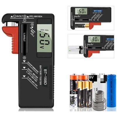 OEM Testeur De Piles Numérique,testeur De Piles Universel,batterie Testeur,pour Aa, Aaa, C, D, Pp3, 9v, 1.5v, Piles Bouton - Fonctionne Sans Pile - Publicité OEM Testeur De Piles Numérique,testeur De Piles Universel,batterie Testeur,pour Aa, Aaa, C, D, Pp3, 9v, 1.5v, Piles Bouton - Fonctionne Sans Pile - Publicité