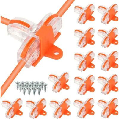 OEM 16pcs Borne Connexion Electrique Type T Connecteur De Fil Compact, Conducteur Compact Fil Connecteurs Ressort Bornier Connexion Electrique-crezuo - Publicité OEM 16pcs Borne Connexion Electrique Type T Connecteur De Fil Compact, Conducteur Compact Fil Connecteurs Ressort Bornier Connexion Electrique-crezuo - Publicité