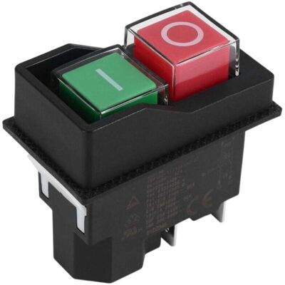 OEM Interrupteur Électromagnétique Bouton Poussoir 220v 4 Broches Pour Outils De Jardin-crezuo - Publicité OEM Interrupteur Électromagnétique Bouton Poussoir 220v 4 Broches Pour Outils De Jardin-crezuo - Publicité