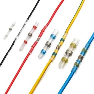 OEM 150pcs Connecteur Bout À Bout De Fil Thermorétractable, Cosses Electriques À Sertir Thermorétractables, Thermosoudable Kit De Connecteurs De Bornes De Qualité Marine - Publicité OEM 150pcs Connecteur Bout À Bout De Fil Thermorétractable, Cosses Electriques À Sertir Thermorétractables, Thermosoudable Kit De Connecteurs De Bornes De Qualité Marine - Publicité