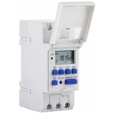 OEM Lcd Minuterie Programmateur Horaire Électrique Hebdomadaire Numérique Timer Interrupteur 15a(220v) - Publicité OEM Lcd Minuterie Programmateur Horaire Électrique Hebdomadaire Numérique Timer Interrupteur 15a(220v) - Publicité