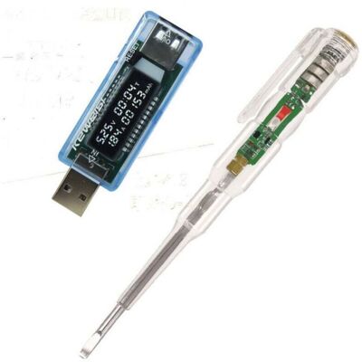 Scotch Testeur Usb Lcd Mesure Tension Courant Capacité Chargeur Batterie Externe Stylo Test - Publicité Scotch Testeur Usb Lcd Mesure Tension Courant Capacité Chargeur Batterie Externe Stylo Test - Publicité