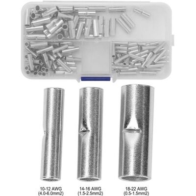 Scotch Kit De Cosses De Fil D'Épissure De Connecteur Bout À Bout Nu Non Isolé De 150 Pièces, - Publicité Scotch Kit De Cosses De Fil D'Épissure De Connecteur Bout À Bout Nu Non Isolé De 150 Pièces, - Publicité
