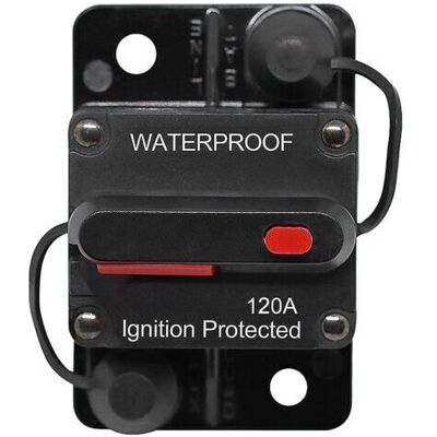 OEM Royaluxe-disjoncteur De Voiture 30a - 150a, Dc 12v - 48v Disjoncteur Étanche Avec Réinitialisation Manuelle Pour Moteur Auto Voiture Marine Bateau Vélo Stéréo Audio, 120a - Publicité OEM Royaluxe-disjoncteur De Voiture 30a - 150a, Dc 12v - 48v Disjoncteur Étanche Avec Réinitialisation Manuelle Pour Moteur Auto Voiture Marine Bateau Vélo Stéréo Audio, 120a - Publicité