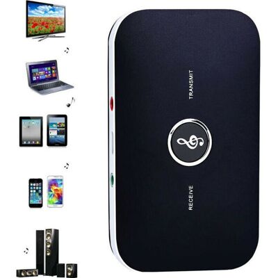 SANS MARQUE Rt-b6 2-en-1 Bluetooth Emett Et Recept Adaptat Audio Sans Fil Avec Audio 3.5mm Hifi Audio Pour Smartphone-tv -pc - Publicité SANS MARQUE Rt-b6 2-en-1 Bluetooth Emett Et Recept Adaptat Audio Sans Fil Avec Audio 3.5mm Hifi Audio Pour Smartphone-tv -pc - Publicité