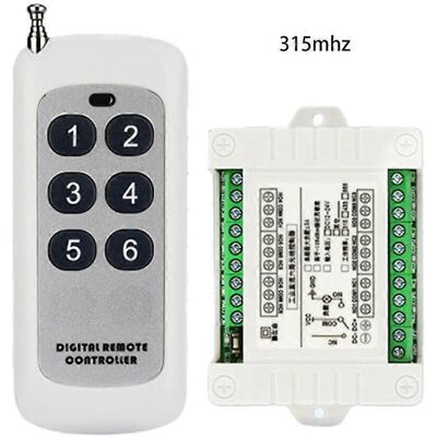 ALLAUVE Système De Commande À Distance Sans Fil 433/315 Mhz, Émetteur + Récepteur - 315 Mhz - Publicité ALLAUVE Système De Commande À Distance Sans Fil 433/315 Mhz, Émetteur + Récepteur - 315 Mhz - Publicité