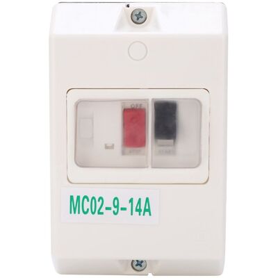 OEM Jeffergarden Disjoncteur De Protection De Moteur Étanche, Remplacement De Protecteur Mc02-9-14a 220v/380v-dou - Publicité OEM Jeffergarden Disjoncteur De Protection De Moteur Étanche, Remplacement De Protecteur Mc02-9-14a 220v/380v-dou - Publicité