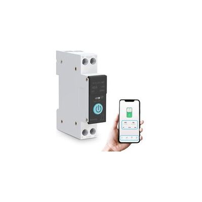 OEM Commutateur Wifi Intelligent Disjoncteurs Domestiques Téléphone Portable Télécommande 3 Modes De Synchronisation Pour Appareils Électroménagers(40a) - Publicité OEM Commutateur Wifi Intelligent Disjoncteurs Domestiques Téléphone Portable Télécommande 3 Modes De Synchronisation Pour Appareils Électroménagers(40a) - Publicité