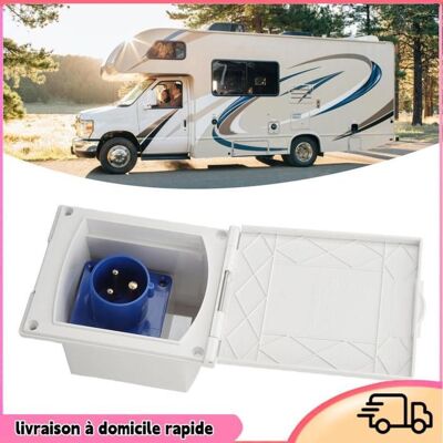 OEM Boîte De Prise De Courant - Dilwe - Rv - Imperméable Ip44 - Installation Facile - 16a - Publicité OEM Boîte De Prise De Courant - Dilwe - Rv - Imperméable Ip44 - Installation Facile - 16a - Publicité