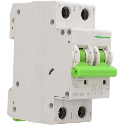OEM Disjoncteur Pour Système Pv Solaire Dc550v Miniature, Déclenchement Thermomagnétique, Sectionneur 2p 16a-dou - Publicité OEM Disjoncteur Pour Système Pv Solaire Dc550v Miniature, Déclenchement Thermomagnétique, Sectionneur 2p 16a-dou - Publicité