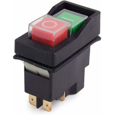 OEM 250v Ip55 Kjd17 Kld28 Arrêt De Démarrage À 4 Broches Sur Le Commutateur Hors Tension Volt 2btn Adapté Aux Machines D'Atelier (livré Par Amazon) - Publicité OEM 250v Ip55 Kjd17 Kld28 Arrêt De Démarrage À 4 Broches Sur Le Commutateur Hors Tension Volt 2btn Adapté Aux Machines D'Atelier (livré Par Amazon) - Publicité