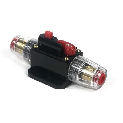 OEM 1 Disjoncteur 40a, Protection Circuit 12v-24v Dc, Interrupteur Manuel Réarmable, Pour Bateau Camping-car Véhicule-dou - Publicité OEM 1 Disjoncteur 40a, Protection Circuit 12v-24v Dc, Interrupteur Manuel Réarmable, Pour Bateau Camping-car Véhicule-dou - Publicité
