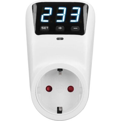 OEM Protecteur De Tension 16 A / 3680 W — Prise De Protection Contre Les Surtensions Avec Affichage Numérique Pour Appareils Électroménagers, Réfrigérateurs Et Climatiseurs (prise Européenne 230 V) - Publicité OEM Protecteur De Tension 16 A / 3680 W — Prise De Protection Contre Les Surtensions Avec Affichage Numérique Pour Appareils Électroménagers, Réfrigérateurs Et Climatiseurs (prise Européenne 230 V) - Publicité