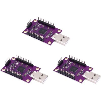 OEM Compatible Avec 3 Modules Multifonctions Haute Vitesse Cjmcu Ft232h, Module Usb Vers Jtag Uart/fifo Spi/i2c - Publicité OEM Compatible Avec 3 Modules Multifonctions Haute Vitesse Cjmcu Ft232h, Module Usb Vers Jtag Uart/fifo Spi/i2c - Publicité