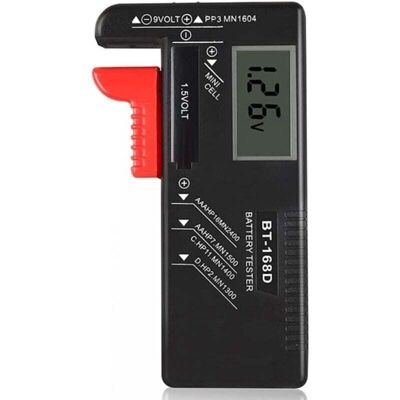 OEM Testeur De Batterie Numérique. Testeur De Batterie Universel. Adapté Aux Piles Aa. Aaa. C. D. Pp3. 9v. 1.5v - Publicité OEM Testeur De Batterie Numérique. Testeur De Batterie Universel. Adapté Aux Piles Aa. Aaa. C. D. Pp3. 9v. 1.5v - Publicité