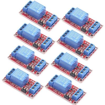 SANS MARQUE Pack De 10 Modules De Relais 5 V, Carte De Relais 1 Canal Pour Raspberry Pi Avec Déclench De Niveau Haut Ou Bas Opto-isolé, Commutats De Relais 5 V 1 Canal - Publicité SANS MARQUE Pack De 10 Modules De Relais 5 V, Carte De Relais 1 Canal Pour Raspberry Pi Avec Déclench De Niveau Haut Ou Bas Opto-isolé, Commutats De Relais 5 V 1 Canal - Publicité