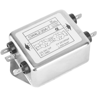 OEM Filtre, Filtre Emi De Puissance Suppresseur De Bruit Cw4l2-20a-t 20a Terminal De Filtre Emi De Ligne Electrique 115v / 250v-crezuo - Publicité OEM Filtre, Filtre Emi De Puissance Suppresseur De Bruit Cw4l2-20a-t 20a Terminal De Filtre Emi De Ligne Electrique 115v / 250v-crezuo - Publicité