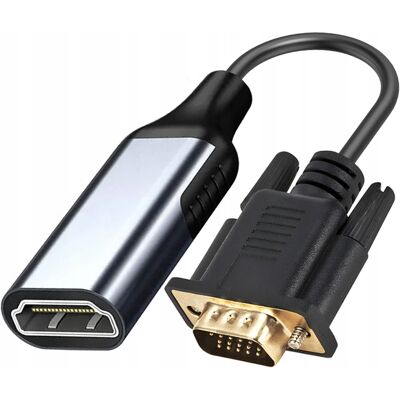 OEM Adaptateur Vga Vers Hdmi Co2, Convertisseur Full Hd 1080p 60 Hz - Publicité OEM Adaptateur Vga Vers Hdmi Co2, Convertisseur Full Hd 1080p 60 Hz - Publicité