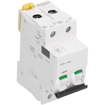 OEM Disjoncteur 2p Basse Tension 63a Ac 400v, Pouvoir De Coupure 6000a, Montage Sur Rail Din-dou - Publicité OEM Disjoncteur 2p Basse Tension 63a Ac 400v, Pouvoir De Coupure 6000a, Montage Sur Rail Din-dou - Publicité