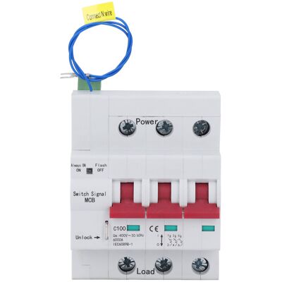 WEYTOLL Disjoncteur 3p Pc, Contrôle Réseau, Commutateur Miniature Actif Passif Pour Usine Ac400v - Publicité WEYTOLL Disjoncteur 3p Pc, Contrôle Réseau, Commutateur Miniature Actif Passif Pour Usine Ac400v - Publicité