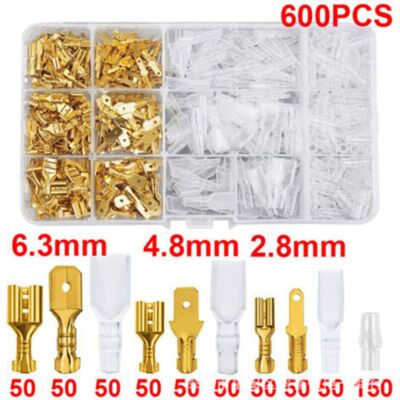 OEM Borne À Ressort Pressée À Froid 2,8/4,8/6,3 Mm, Lot De 600 Pièces - Publicité OEM Borne À Ressort Pressée À Froid 2,8/4,8/6,3 Mm, Lot De 600 Pièces - Publicité