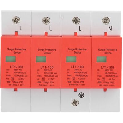 ABYSSE Dispositif De Protection Contre Les Surtensions Domestiques 4p 60-100 Ka 420 V Ca - Publicité ABYSSE Dispositif De Protection Contre Les Surtensions Domestiques 4p 60-100 Ka 420 V Ca - Publicité