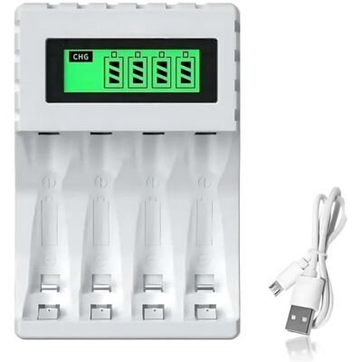 Scotch Chargeur De Piles, Chargeur Piles Rechargeable Charge, Chargeurs De Pile-s Aa Et Aaa 4 Slots, Chargeurs D-e Numérique Et Intelligent, Char-ge Rapide, Protection D-e Charge Intelligent - Publicité Scotch Chargeur De Piles, Chargeur Piles Rechargeable Charge, Chargeurs De Pile-s Aa Et Aaa 4 Slots, Chargeurs D-e Numérique Et Intelligent, Char-ge Rapide, Protection D-e Charge Intelligent - Publicité